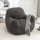 Comfy Bean Bag Chair With Filler, Fluffy And Cozy Seating - Furniture Home Direct