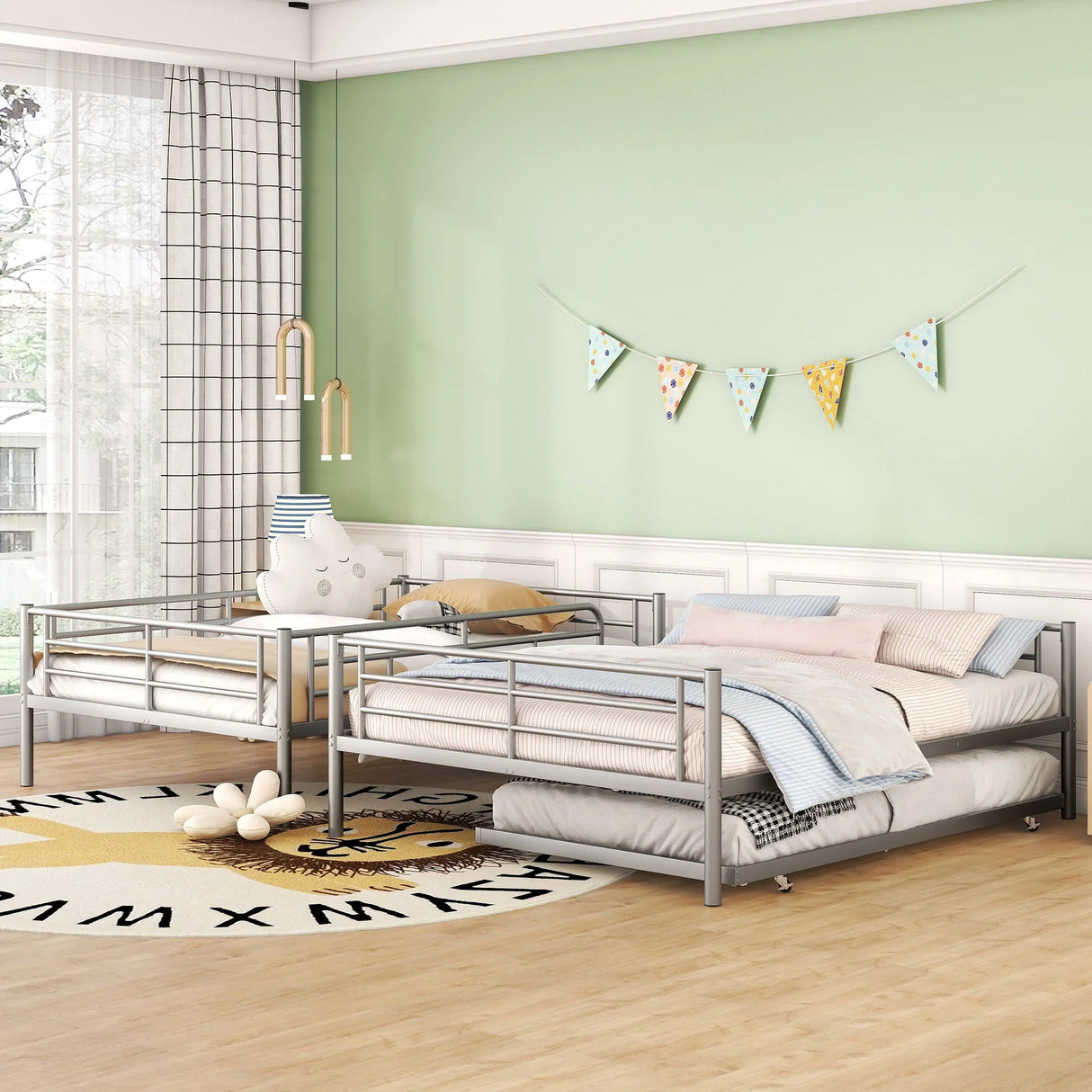 Steel Construction Bunk Bed - Furniture Home Direct