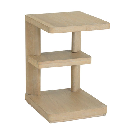 Clove - Chairside Table - Tan - Furniture Home Direct