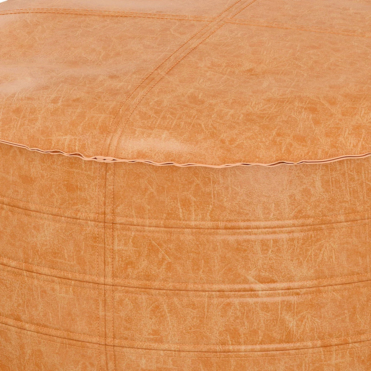 Brody - Round Pouf - Furniture Home Direct