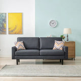 Bahamas - Minimalistic Sofa With 2 Throw Pillows - Furniture Home Direct