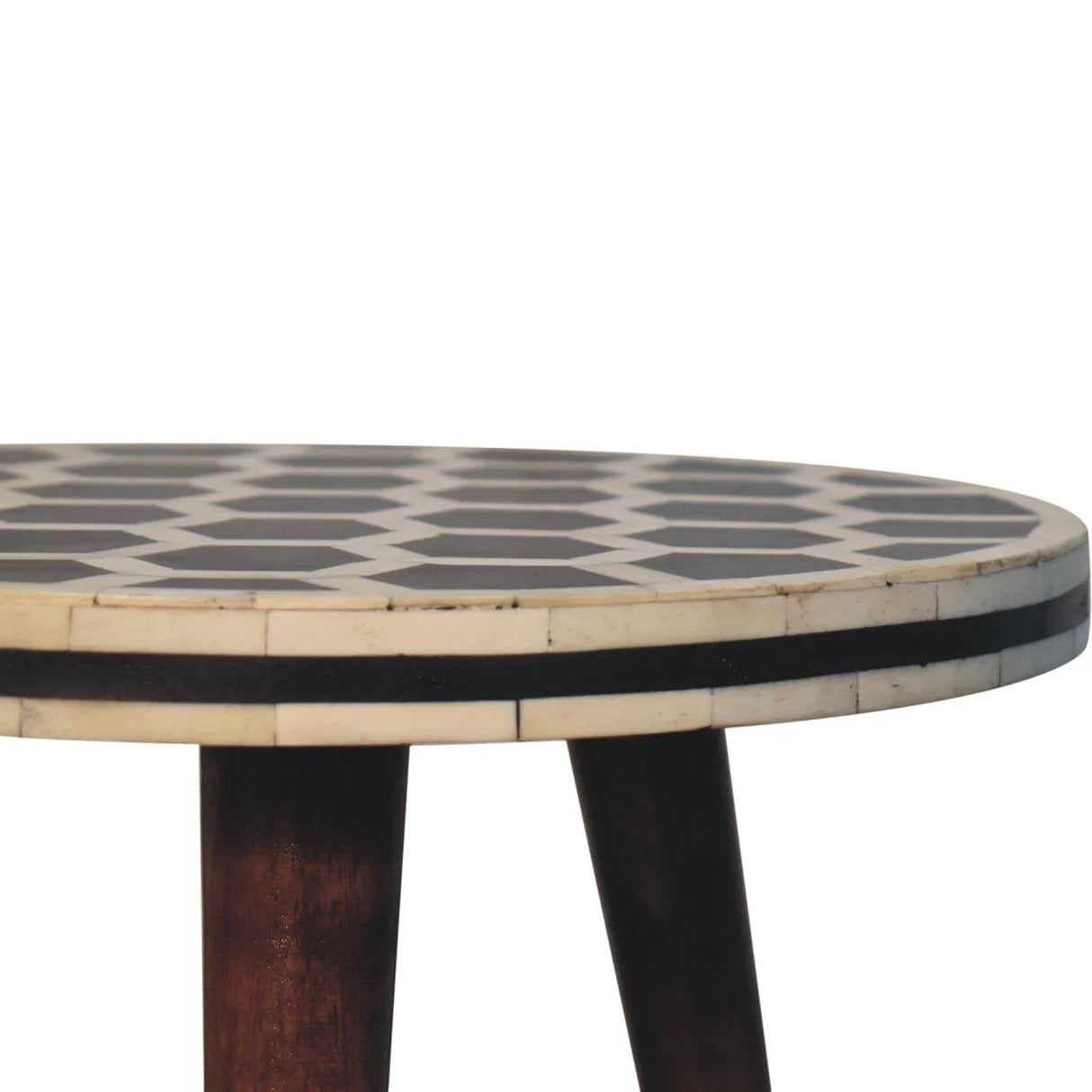 Inlay - Bone Tripod Side - Honey Caramel