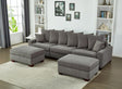 5 Seater Oversized Convertible L & U Shaped Couch - Furniture Home Direct