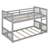 Solid Construction Bunk Bed & Ladder - Furniture Home Direct