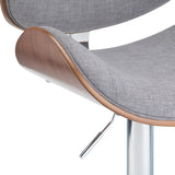 Marana - Multifunctional Handcrafted Bentwood Adjustable Swivel Bar Stool - Furniture Home Direct