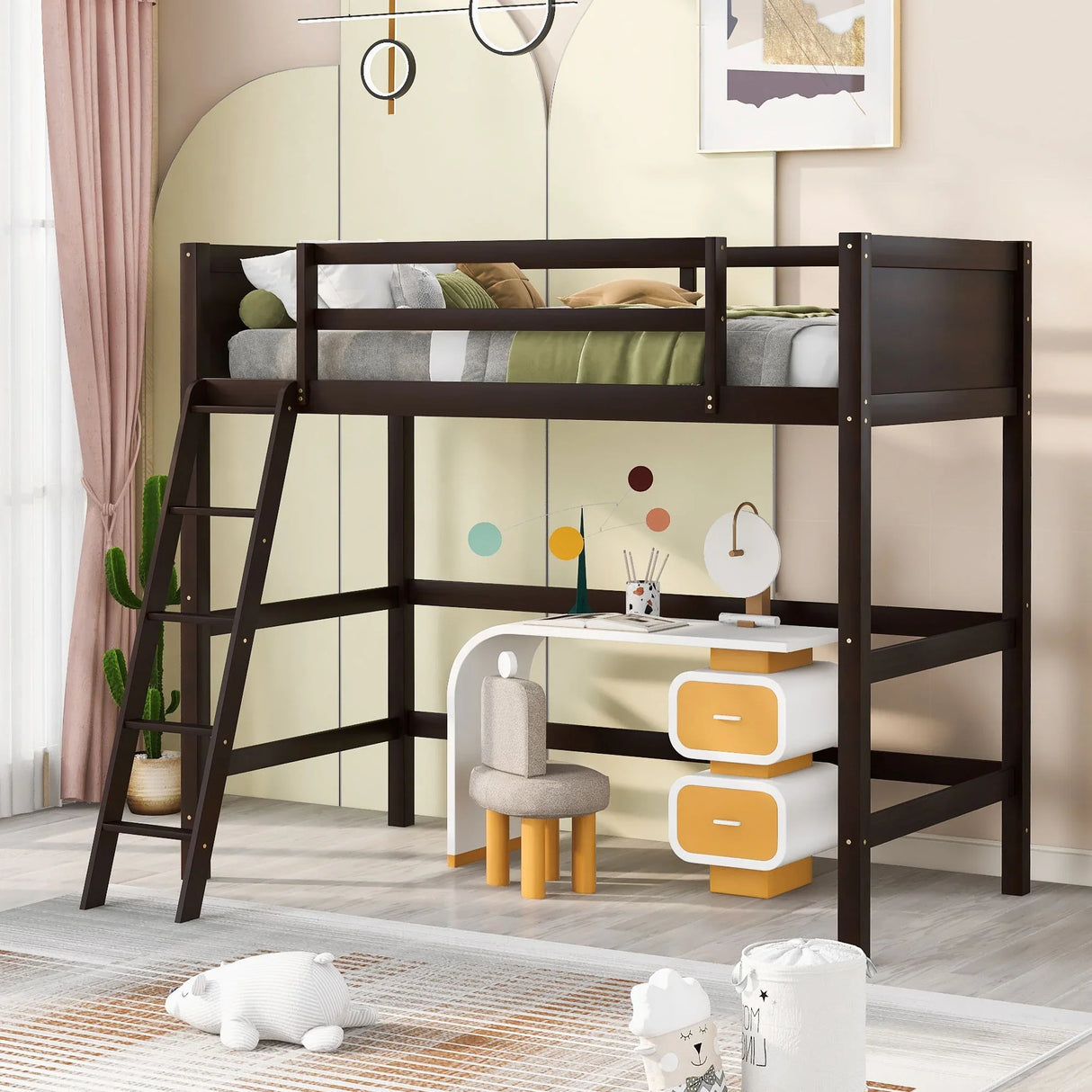 Loft Bed With Ladder - Furniture Home Direct