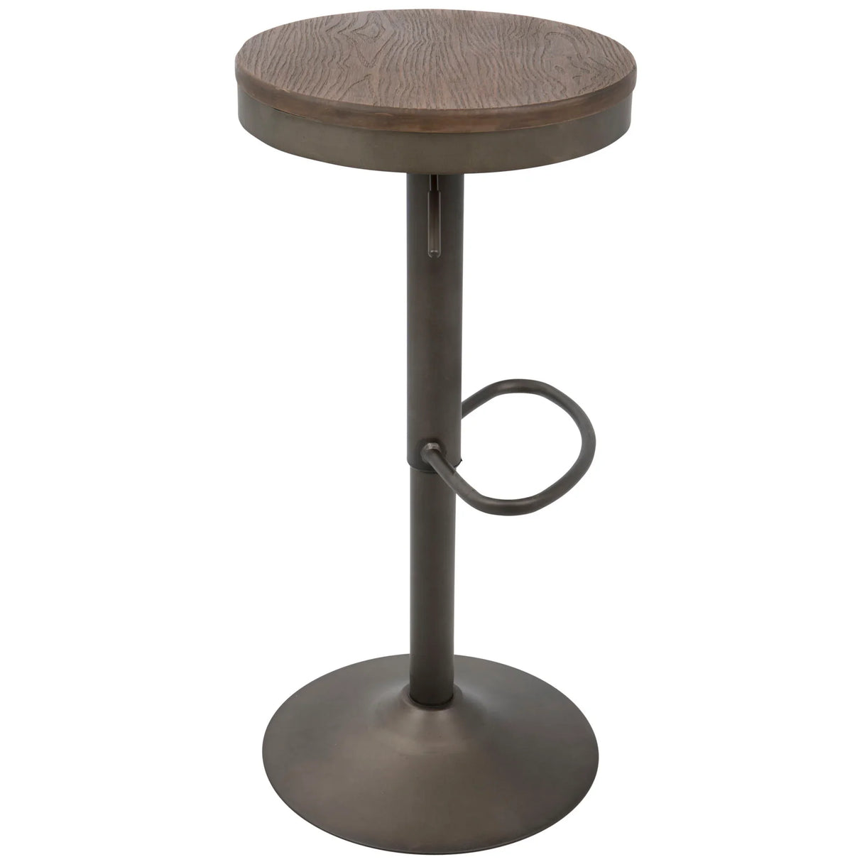 Dakota - Industrial Design Adjustable Barstool (Set of 2) - Furniture Home Direct