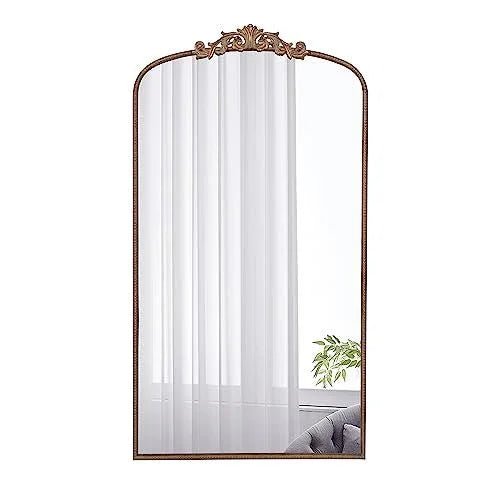 Arch Mirror, Baroque Inspired Wall Decor For Bathroom, Bedroom, Living Room - Furniture Home Direct