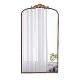 Arch Mirror, Baroque Inspired Wall Decor For Bathroom, Bedroom, Living Room - Furniture Home Direct