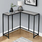 Corner Accent Console Table For Entryway, Unique L-Shaped Design - Furniture Home Direct