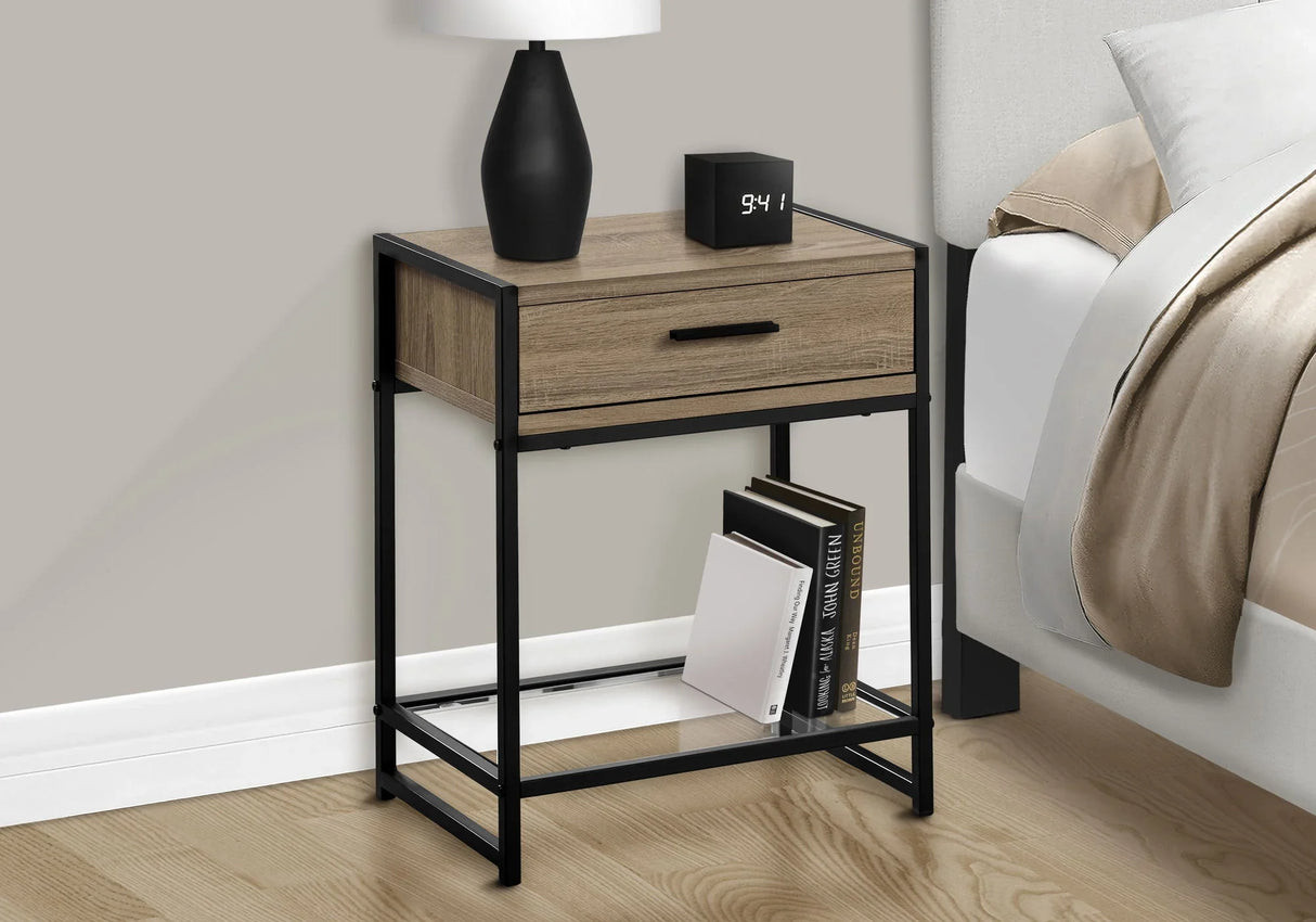 Versatile Accent Side Table, Storage Drawer - Furniture Home Direct