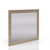 Rectangle Mirror - Sand - Furniture Home Direct