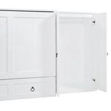Murphy Bed With USB Port, Large Drawer, And Wardrobe / Desk Combo Versatile Cabinet Bed - Furniture Home Direct