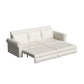 3 In 1 Convertible Sleeper Sofa With Nailhead Trim & Rolled Arm - Furniture Home Direct