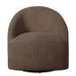 Upholstered 360 Degree Swivel Chair - Furniture Home Direct