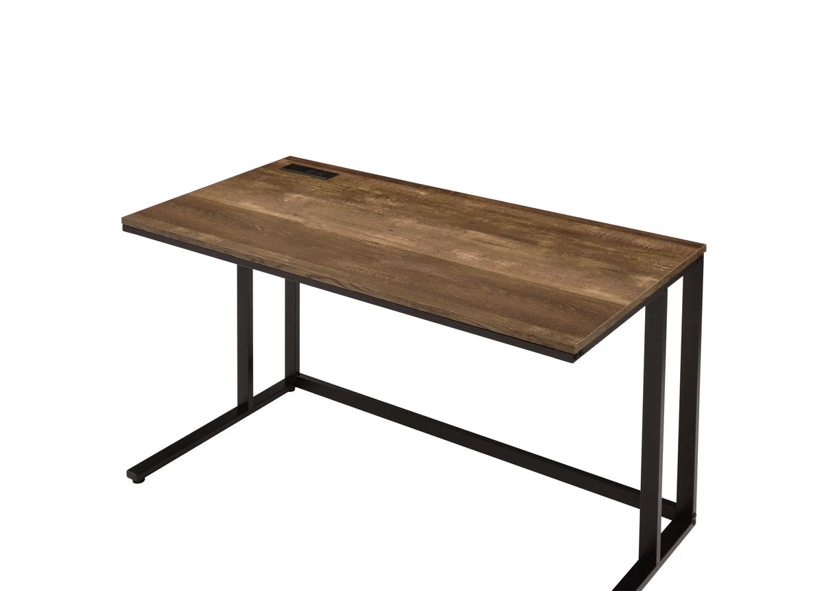 Tyrese - Writing Desk With USB - Furniture Home Direct