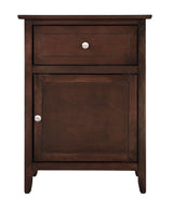 Izzy - 1 Drawer /1 Door Nightstand - Furniture Home Direct