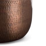 Griffen - Handcrafted Metal Storage Accent Table - Furniture Home Direct