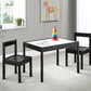 Gibson - 3-Piece Dry Erase Kids Table & Two Chair Set - Furniture Home Direct