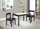 Gibson - 3-Piece Dry Erase Kids Table & Two Chair Set - Furniture Home Direct