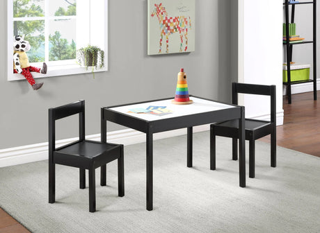Gibson - 3-Piece Dry Erase Kids Table & Two Chair Set - Furniture Home Direct