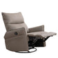 360° Modern Small Rocking Swivel Recliner Chair With Side Pocket - Furniture Home Direct
