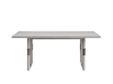 Marta - 7 Pieces Dining Room Set - Natural - Furniture Home Direct