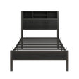 Modern Metal Platform Bed Frame With Storage Headboard And Charging Station - Furniture Home Direct
