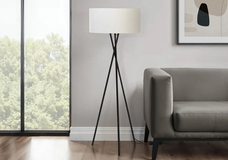 Floor Lamp, Lighting - Black - Furniture Home Direct