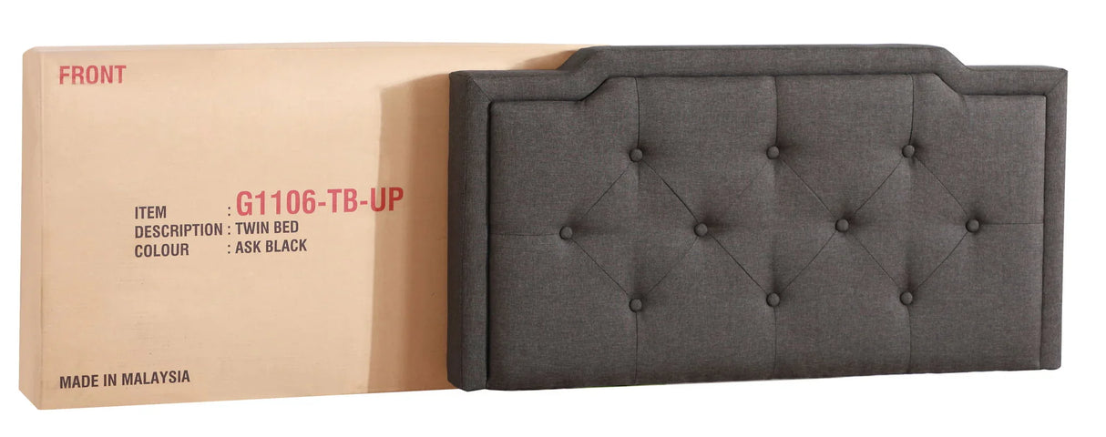 Button Tufted Bed Charming For Cozy Spaces - Furniture Home Direct