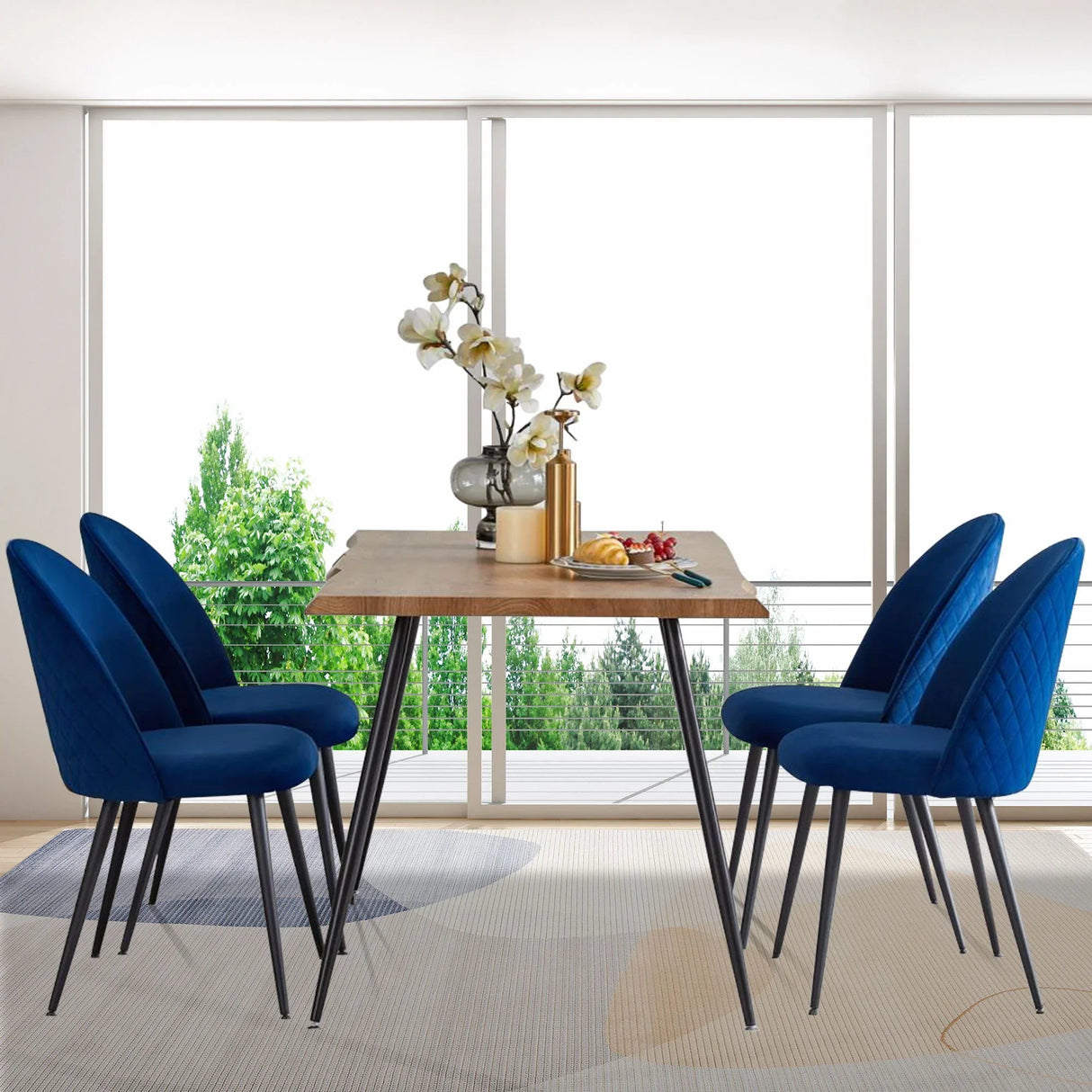 Dining Side Chairs (Set of 4) - Furniture Home Direct