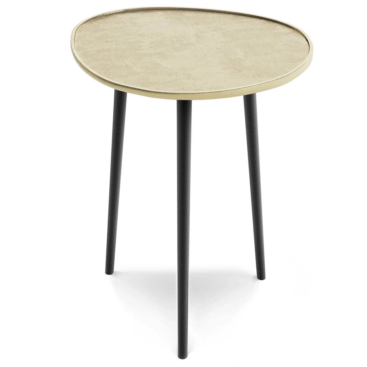 Tanner - Metal Side Table - Gold - Furniture Home Direct