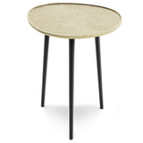 Tanner - Metal Side Table - Gold - Furniture Home Direct