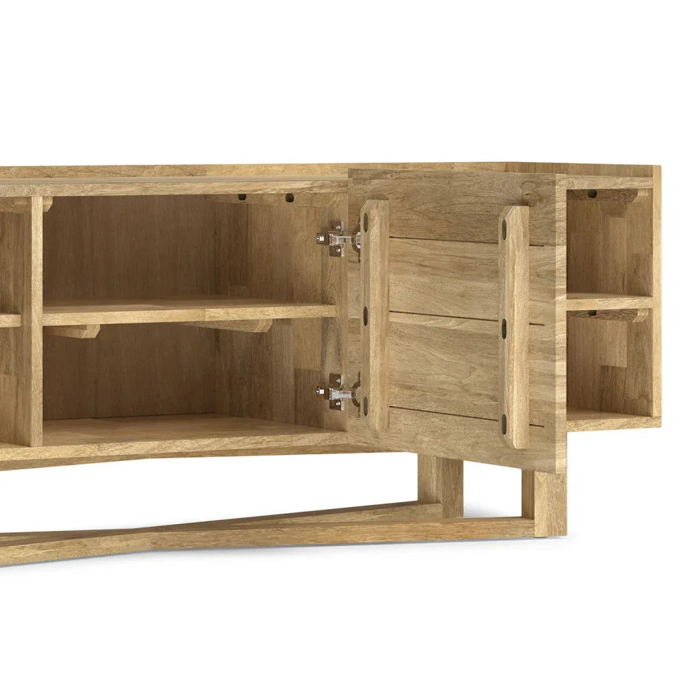 Harrow - TV Media Stand - Natural - Furniture Home Direct