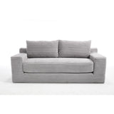 Convertible Loveseat Sofa Bed With Memory Foam & Steel Frame - Furniture Home Direct