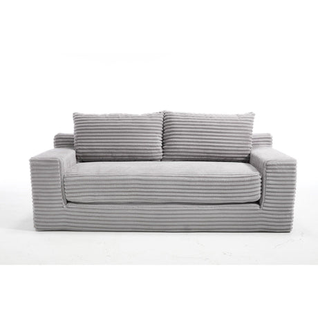Convertible Loveseat Sofa Bed With Memory Foam & Steel Frame - Furniture Home Direct
