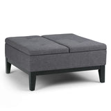 Dover - Multifunctional Lift Top Coffee Table Storage Ottoman - Furniture Home Direct