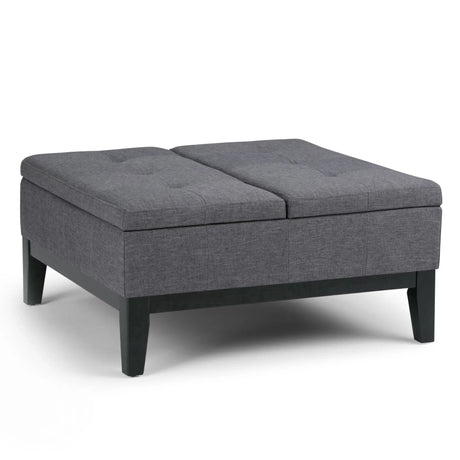 Dover - Multifunctional Lift Top Coffee Table Storage Ottoman - Furniture Home Direct