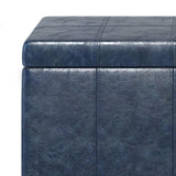 Dover - Upholstered Storage Ottoman Bench - Furniture Home Direct