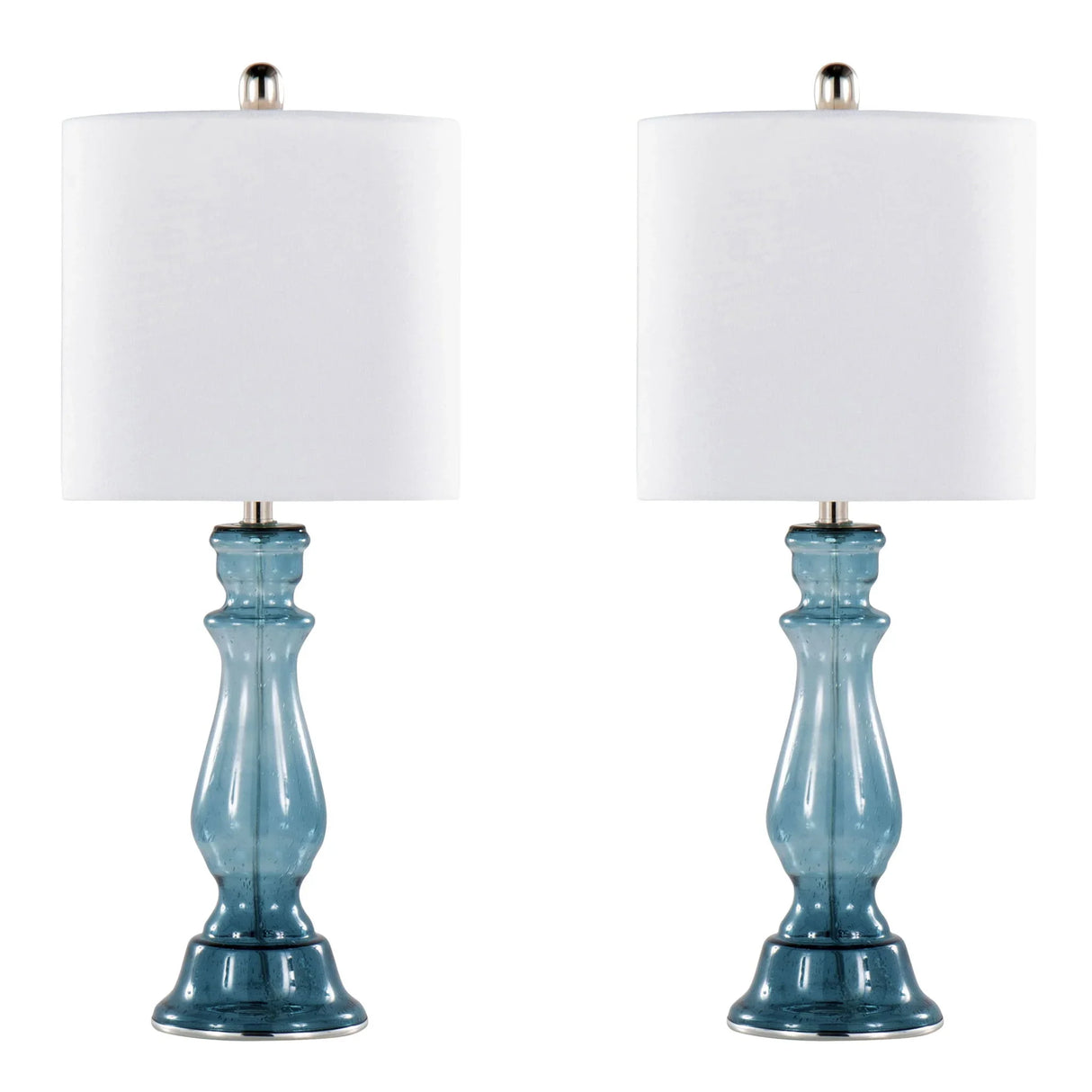 Bishop - Contemporary Angel Table Lamp (Set of 2) - Furniture Home Direct