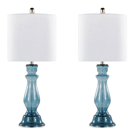 Bishop - Contemporary Angel Table Lamp (Set of 2) - Furniture Home Direct