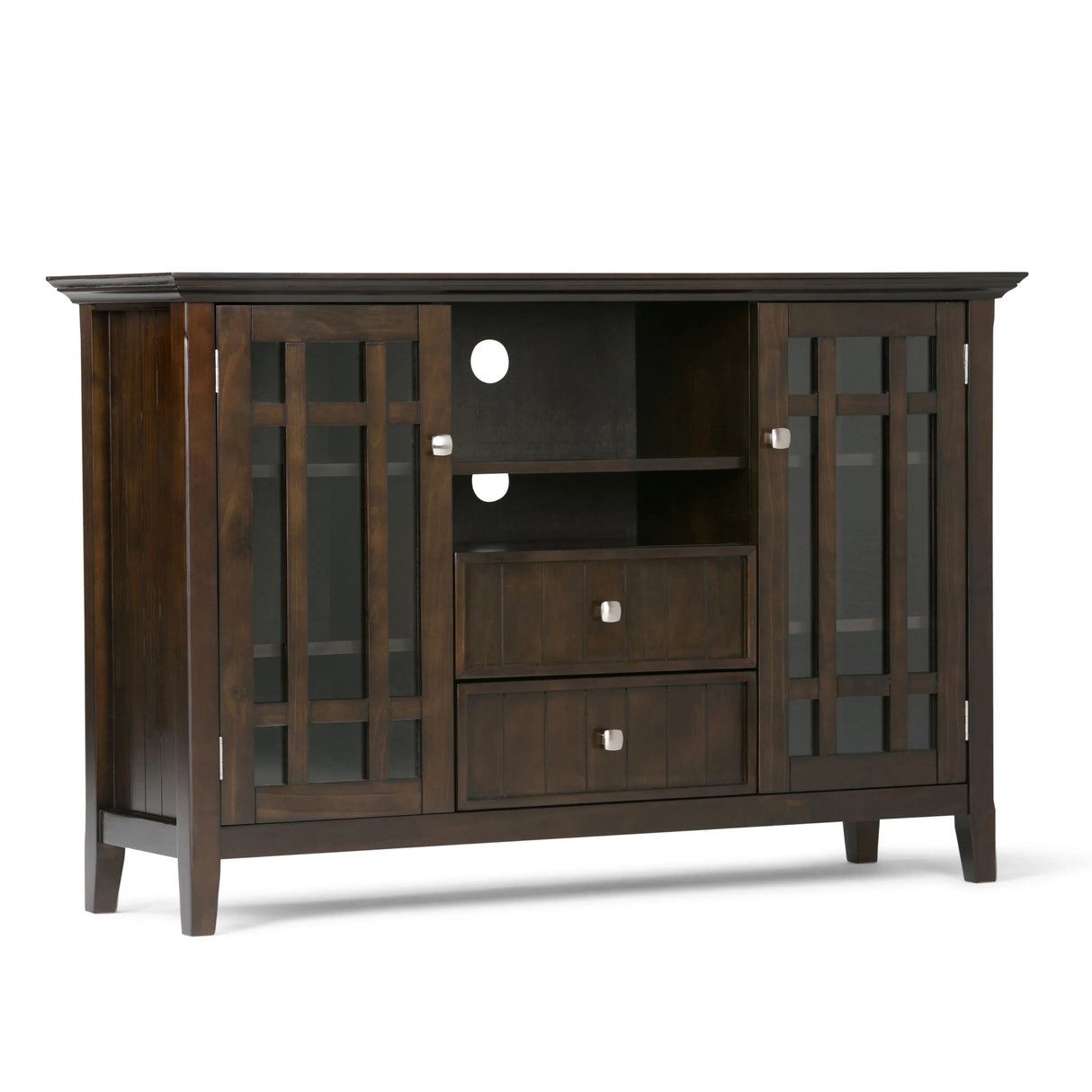 Bedford - Handcrafted Tall TV Media Stand - Furniture Home Direct
