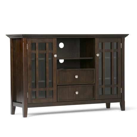 Bedford - Handcrafted Tall TV Media Stand - Furniture Home Direct
