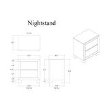 Rover - Nightstand - Gray - Furniture Home Direct