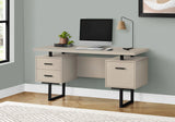 Computer Desk For Home Office, Laptop, Left, Right Set - Up, Storage Drawers, Contemporary & Modern - Furniture Home Direct