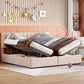 Upholstered Platform Bed With A Hydraulic Storage System - Furniture Home Direct