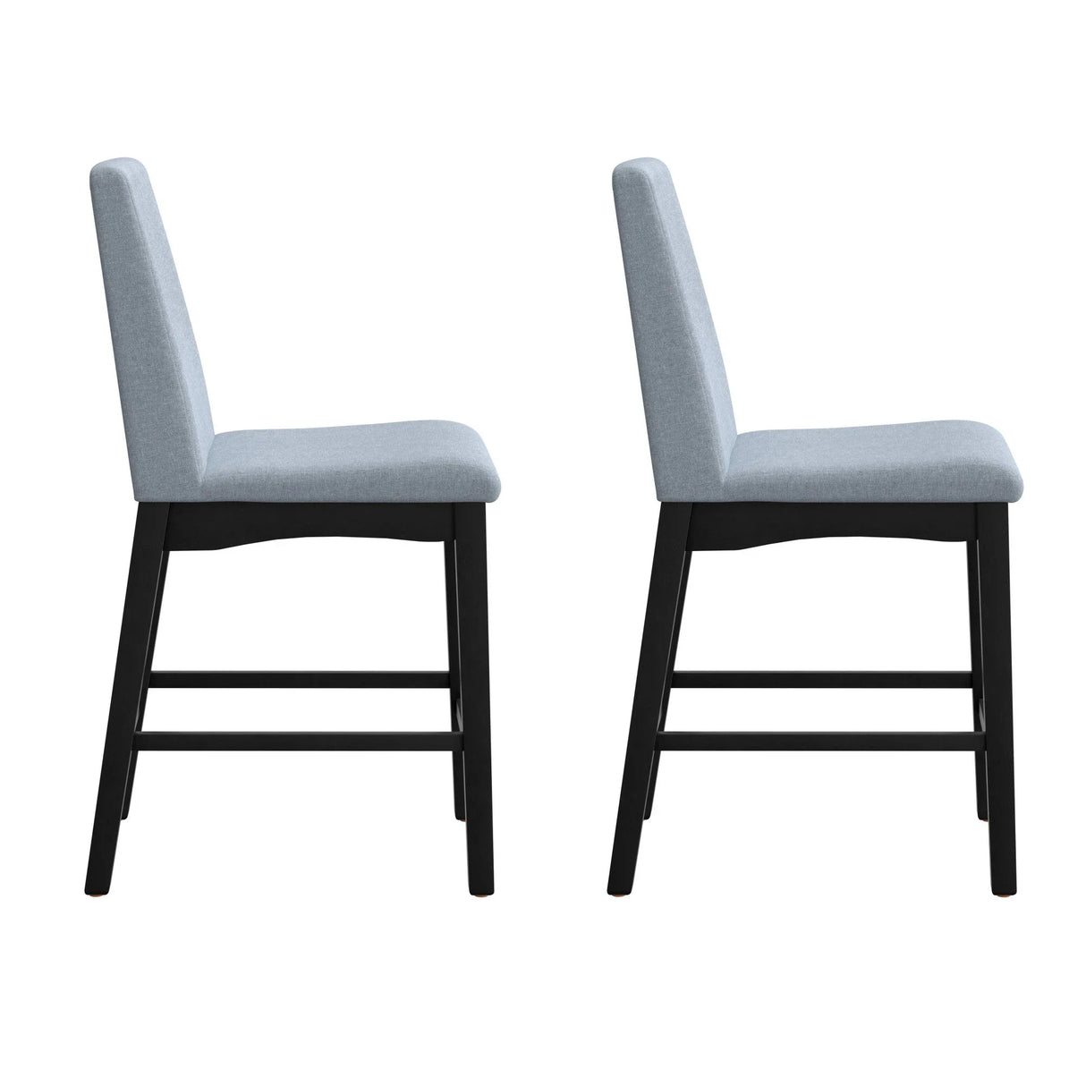 Quaint - Gathering Height Stool (Set of 2) - Gray - Furniture Home Direct