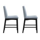 Quaint - Gathering Height Stool (Set of 2) - Gray - Furniture Home Direct