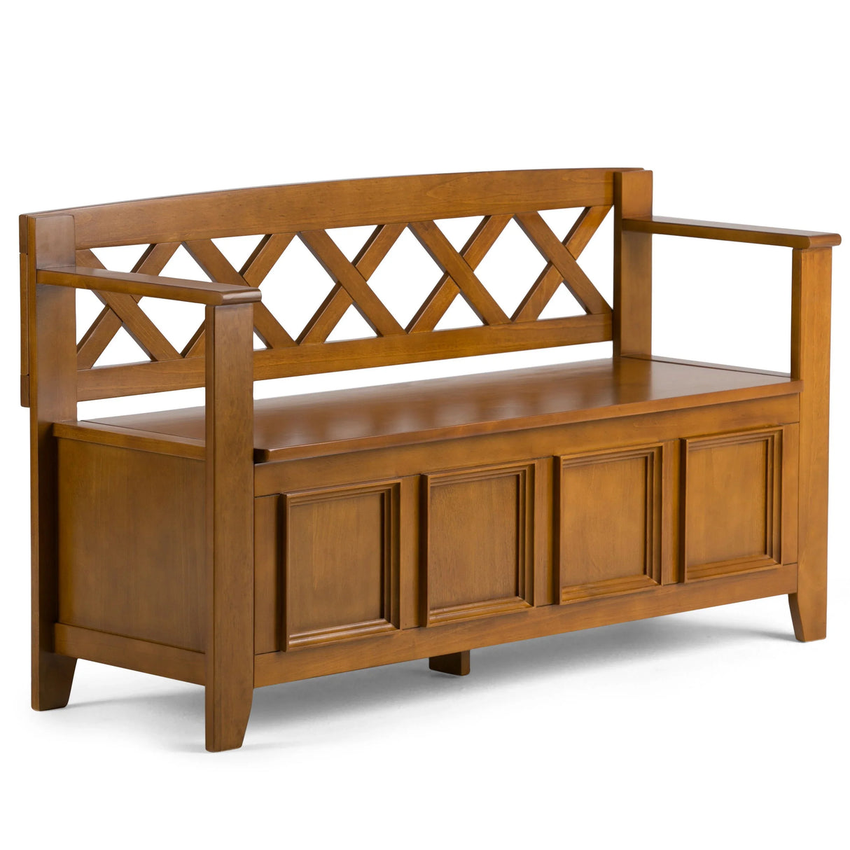 Amherst - Handcrafted Entryway Storage Bench - Furniture Home Direct