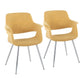 Vintage Flair - Glam / Art Deco Chair (Set of 2) - Furniture Home Direct